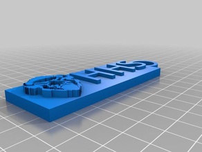 hhs buff 3d impressão 3d print model - Mito3D