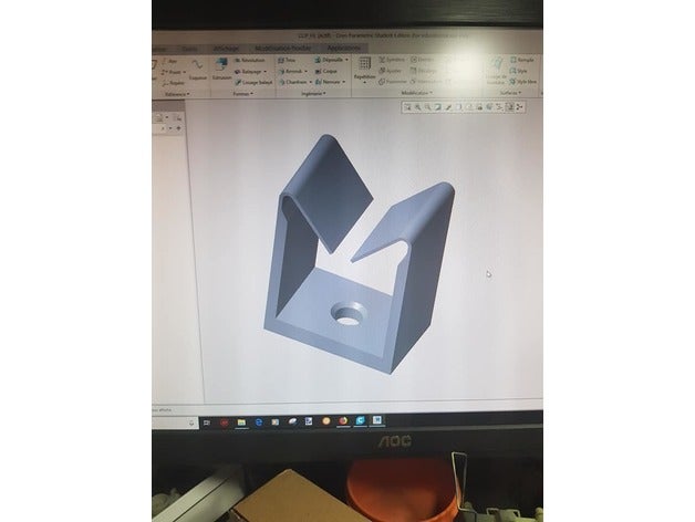 klip fil &agrave visser diy 3D print model - Mito3D