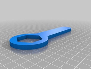35-mm-Maulschlüssel hand tools 3d print model - Mito3D