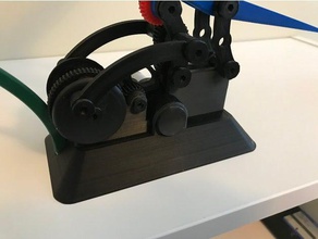hummingbird input shaft cover mechanical toys 3d print model - Mito3D