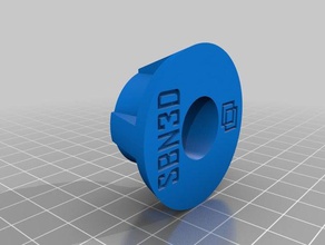 pom polyoxymethylene wheel bearing extraction base 3d printer accessories 3d print model - Mito3D