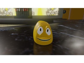 concession traite jaune gummy les créatures dessin animé cgi fidreams wip 3d print model - Mito3D