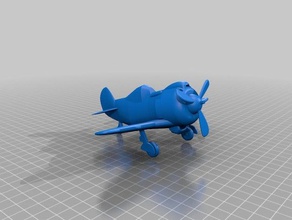 soviet fighter la-5fn nonscale vehicles airplane chibi 3d print model - Mito3D