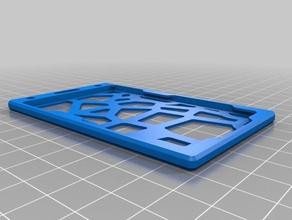 meine benutzerdefinierte id cardbadge holderarmor office 3d print model - Mito3D