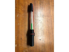 silhouette penna titolare di gomma smorzamento macchina strumenti 3d print model - Mito3D