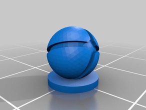 büyük spor top oyuncak oyun aksesuarlar dreadball 3d print model - Mito3D