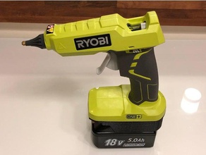makita batteryadapter ryobi hot glue gun hand tools 18v 3d print model - Mito3D
