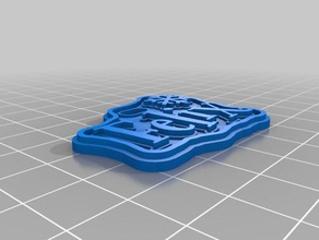 maria jos&eacute i segni loghi personalizzato 3d print model - Mito3D