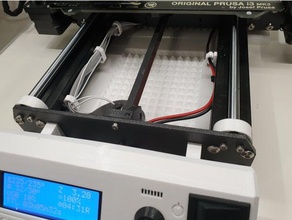 anti vibration mat prusa mk3s flex 3d printer accessories lack enclosure 3d print model - Mito3D