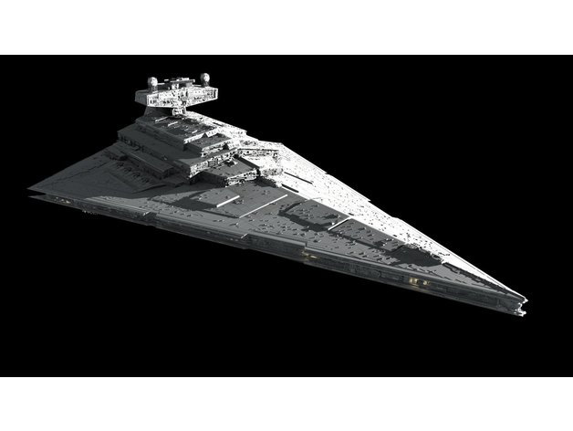 star wars destroyer adereços 3D print model - Mito3D