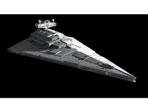 star wars-star destroyer Requisiten 3d print model - Mito3D