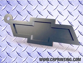 chevy keychain semiflex ninjaflex automotive chevrolet truck ninja 3d print model - Mito3D
