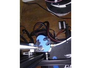 creality ender 3 extrusor de la perilla del logo batman 3d impresora accesorios símbolo 3d print model - Mito3D