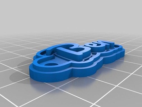 ben Schlüsselanhänger angepasst 3d print model - Mito3D