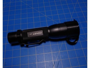 25mm flashlight tpu protector tool holders boxes coast hp1 mini maglite mini-maglite 3d print model - Mito3D