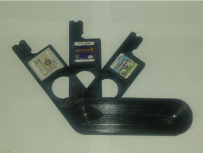 nintendo 3D oyun sahibi isviçre çakısı tarzı video oyunlar çizgi film endstop araba kartuş ds sepeti 3d print model - Mito3D