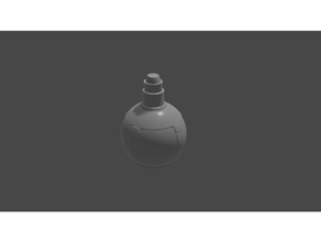 potion minor magic bottle containers mana rpg 3d print model - Mito3D