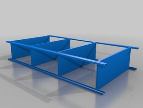 metallic shelf 205 cm office 3d print model - Mito3D