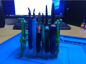 tool holder pliers holders boxes tools 3d print model - Mito3D