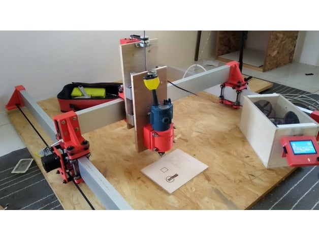 kayuworks cnc de la machine outils graveur laser rampes 14 3D print model - Mito3D