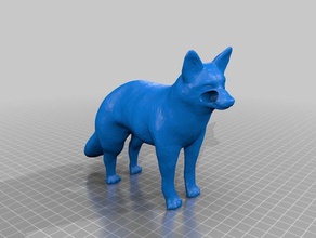 red fox Bleistift-Halter tool Inhaber Boxen 3d print model - Mito3D