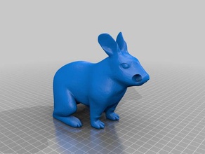 rabbitbunny Bleistift-Halter tool Inhaber Boxen 3d print model - Mito3D