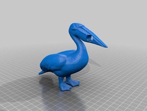 pelican porte-crayon outil de les titulaires boîtes 3d print model - Mito3D