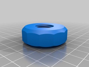 16mm nut parts customized 3d print model - Mito3D