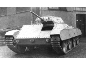 carro celere sahariano fiat 1643 tanque veículos 3d print model - Mito3D