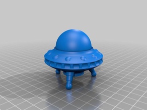 unidentified floating object toy game accessories 3d print model - Mito3D