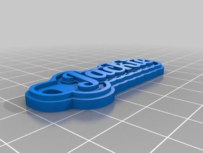 jack keychains customized 3d print model - Mito3D