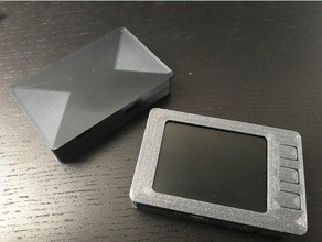 un design minimaliste cas ttgo dev conseil esp32 de l'électronique arduino esp8266 microcontrôleur micropython 3d print model - Mito3D