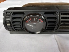 gauge vent bmw e30 automotive 3d print model - Mito3D