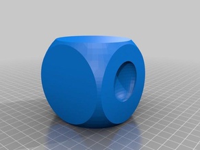 dado sol margarita 3d impressão 3d print model - Mito3D