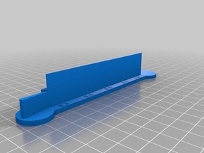 sottile parete di tamponamento in prova 3d la stampa i test il calibrazione della stampante pareti sottili 3d print model - Mito3D