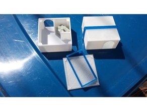 refillable bait station mice outdoor garden mouse mousetrap trap 3d print model - Mito3D