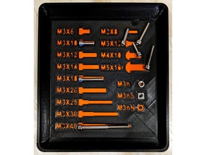 prusa parts tray tool holders boxes i3 mk2 mk3 3d print model - Mito3D