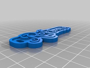 v2roksana keychains customized 3d print model - Mito3D