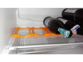 fridge bottle holder kitchen dining beer 3d print model - Mito3D