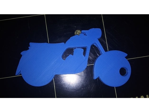 Java Anahtarlık araç motor motosiklet 3D print model - Mito3D