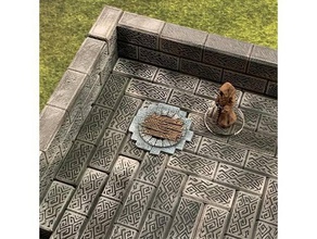 sewer entrance marker variant 28mm32mm scale toys games age sigmar boardgame boardgames city d6modular dnd dnd5e dungeons dragons fantasy frostgrave gaming miniature miniatures mordheim terrain objective pathfinder roleplaying rpg scatter tabletop wargame wargames wargaming warhammer 3d print model - Mito3D