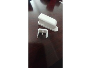 paper holder office fridge magnet magnetic paperclip 3d print model - Mito3D