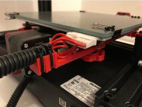 support de câbles alfawise u30 3d l'imprimante accessoires câble 3d print model - Mito3D