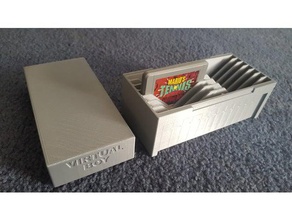 virtual boy game storage box toys games nintendo 3d print model - Mito3D