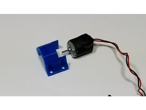 pequeno motor dc, suporte, hyperduino kit 3d impressão montagem do 3d print model - Mito3D