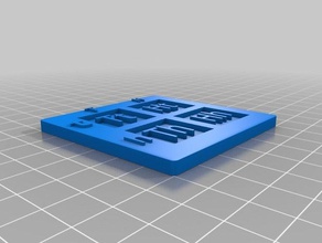 punnett square 3d stampa 3d print model - Mito3D