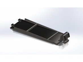 r007 r020f remote cover hitachi beamer - Organisation Batterie-Abdeckung cp-ex250n cp-x2510z cp-x2511n cp-x2514wn cp-x2515wn 3d print model - Mito3D