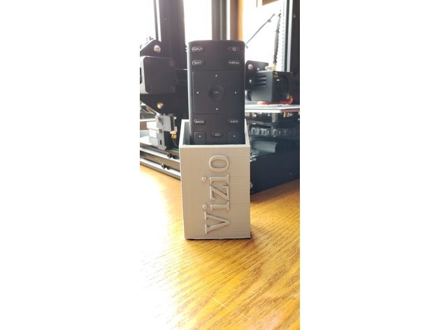vizio remoto holder containers helpful storage tv televisore 3D print model - Mito3D