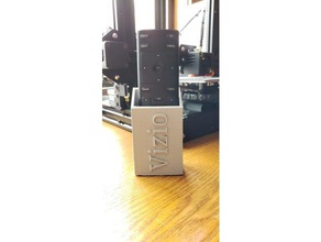 vizio remoto holder containers helpful storage tv televisore 3d print model - Mito3D