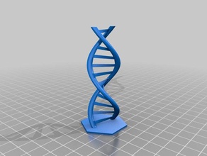 meine angepasste helix Biologie 3d print model - Mito3D